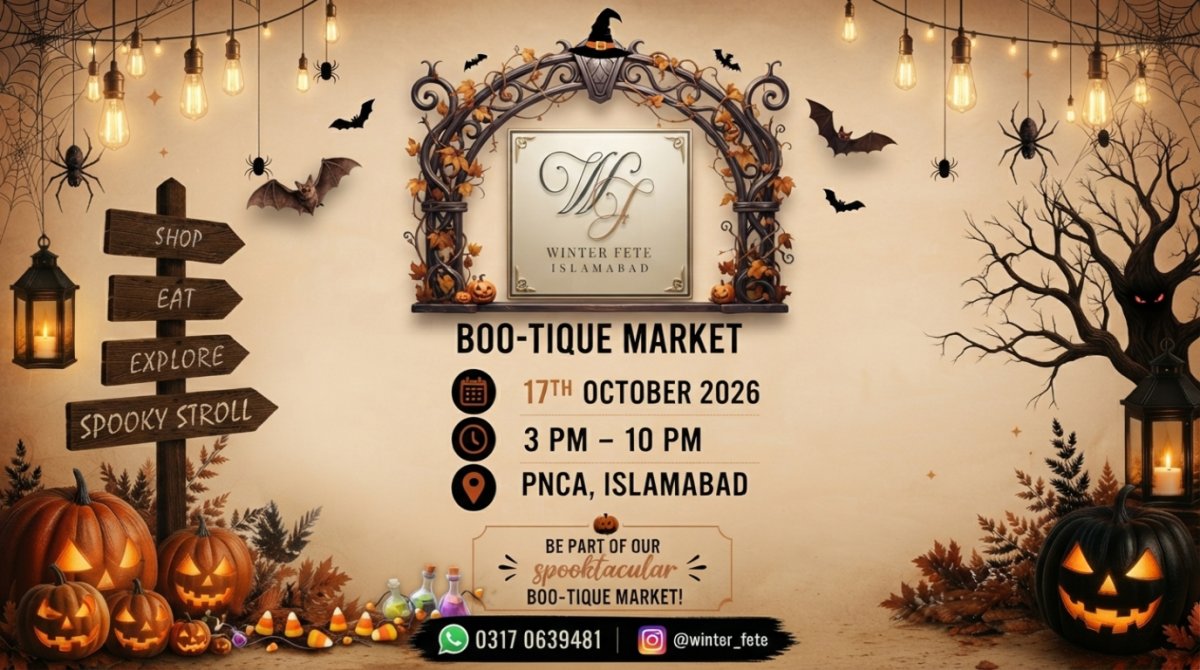Boo-tique Market 2026 by Winter Fete poster