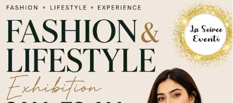 La Soiree's Fashion & Lifestyle Exhibition poster
