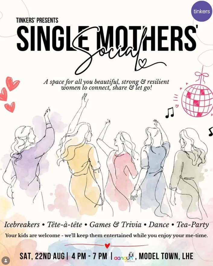 Single Mothers' Social poster