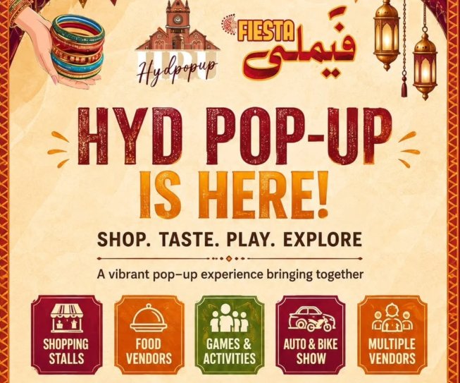 HYD POP-UP poster