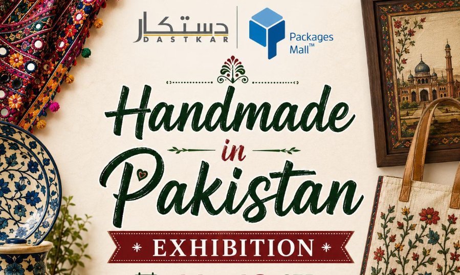 Handmade in Pakistan Exhibition poster