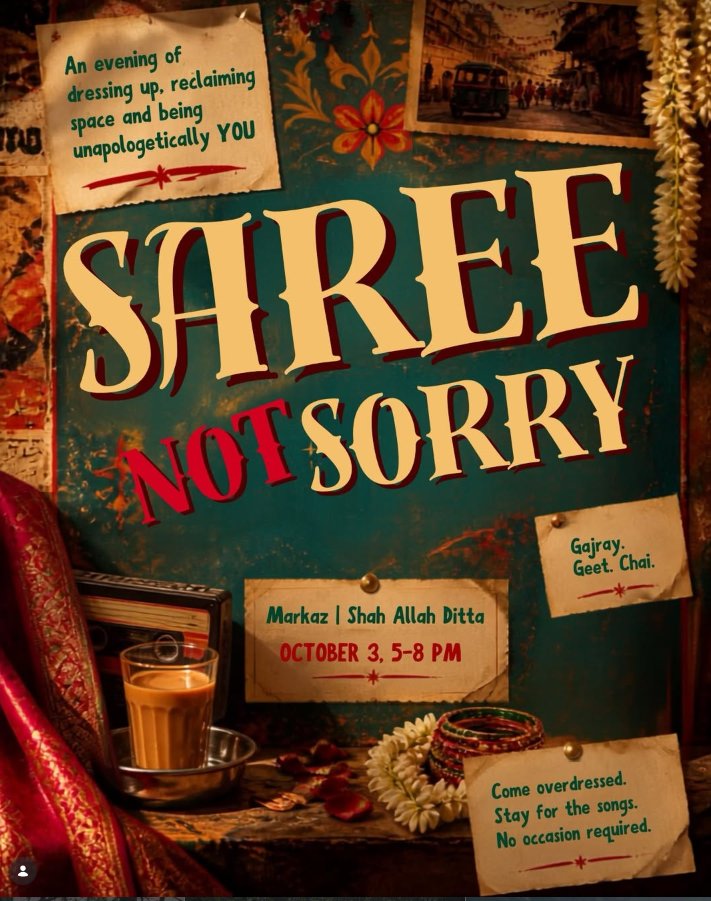 Saree Not Sorry poster