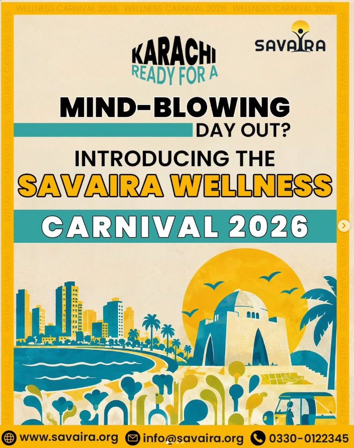 Savaira Wellness Carnival 2026 poster
