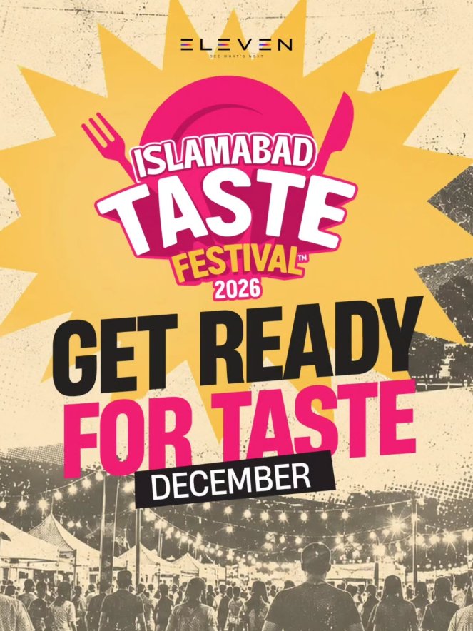 Islamabad Taste Festival 2026 poster