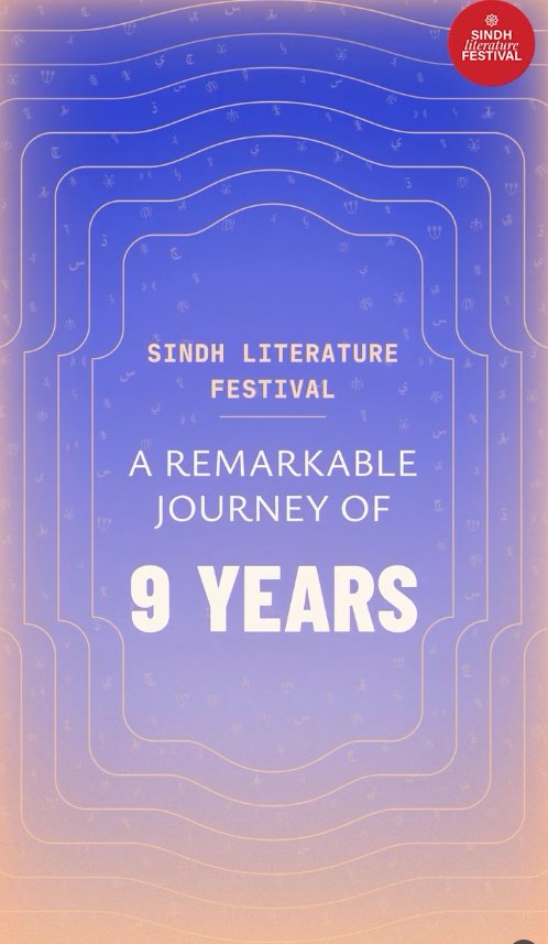 9th Sindh Literature Festival (SLF 2026) poster